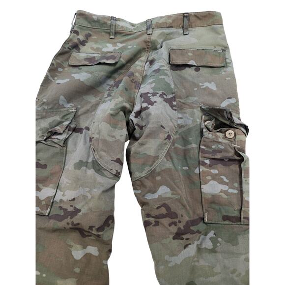 US Army ACU Pants Mens Medium Long OCP Camo Ripstop Cargo Insect Repellent - Picture 3 of 10